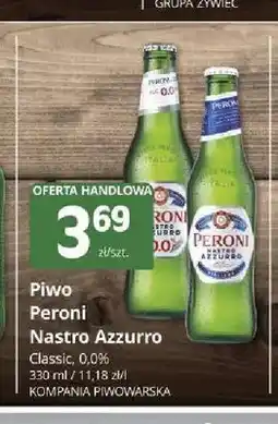 Marketvita Piwo bezalkoholowe Peroni Nastro Azzurro oferta