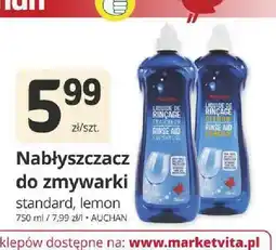 Marketvita Nabłyszczacz do zmywarki Auchan standard oferta