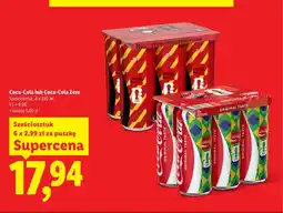 Lidl Napój gazowany Coca-Cola Zero 6-pak oferta