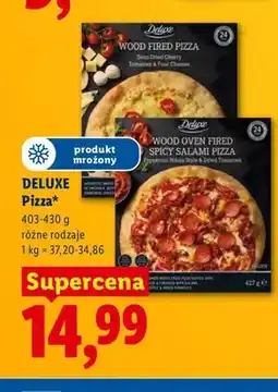 Lidl Pizza z pikantnym salami Deluxe oferta