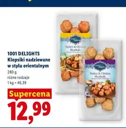 Lidl Klopsiki nadziewane w stylu orientalnym z serem kozim i ziołami 1001 Delights oferta