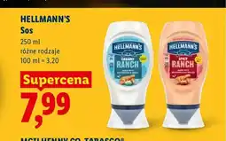 Lidl Sos Creamy Ranch Hellmann's oferta