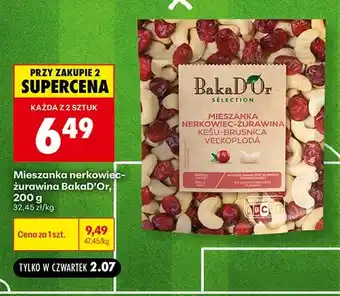Mieszanka nerkowiec-żurawina BakaD'Or