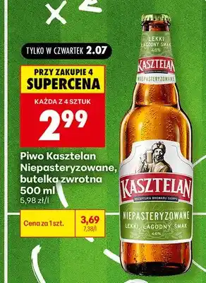 Piwo Kasztelan Niepasteryzowane