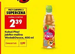 Biedronka Napój Kubuś Play! jabłko-malina Woda&Owoce oferta