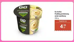 Biedronka Pudding proteinowy Go Active smak waniliowy oferta