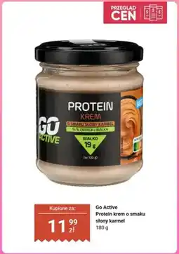 Biedronka Protein krem o smaku słony karmel Go Active oferta
