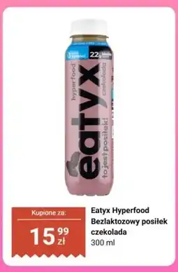 Biedronka Posiłek bezlaktozowy Eatyx Hyperfood czekolada oferta