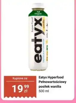 Biedronka Posiłek pełnowartościowy Eatyx Hyperfood wanilia oferta