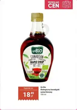Biedronka Syrop klonowy Go Bio Ekologiczny kanadyjski oferta