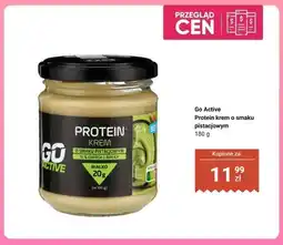 Biedronka Protein krem o smaku pistacjowym Go Active oferta