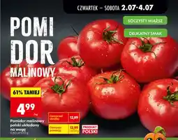 Biedronka Pomidor malinowy polski układany oferta