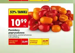 Biedronka Pomidory papryczkowe pomarańczowe oferta