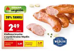 Biedronka Kiełbasa krucha z szynki Kraina Wędlin oferta