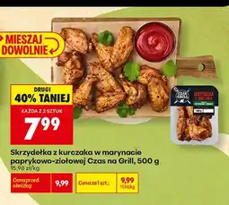 Biedronka Skrzydełka z kurczaka w marynacie paprykowo-ziołowej Czas na Grill oferta