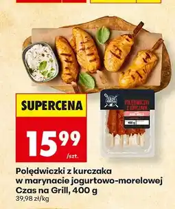 Biedronka Polędwiczki z kurczaka w marynacie jogurtowo-morelowej Czas na Grill oferta