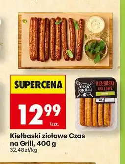 Biedronka Kiełbaski ziołowe Czas na Grill oferta