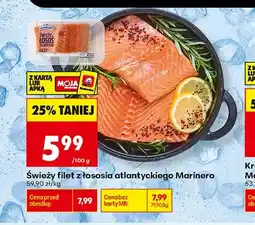 Biedronka Świeży filet z łososia atlantyckiego Marinero oferta