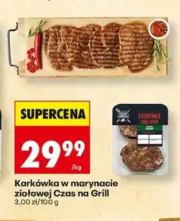 Biedronka Karkówka w marynacie ziołowej Czas na Grill oferta