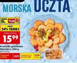 Biedronka Krewetki gotowane Marinero oferta
