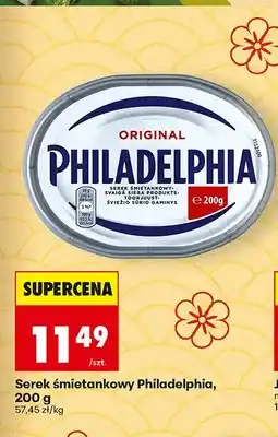 Biedronka Serek śmietankowy Philadelphia Original oferta