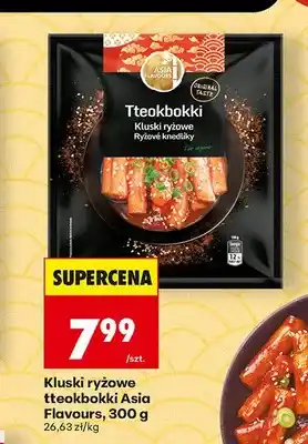 Biedronka Kluski ryżowe tteokbokki Asia Flavours oferta