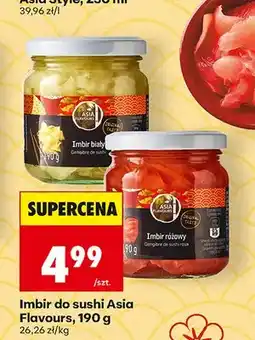 Biedronka Imbir do sushi różowy Asia Flavours oferta