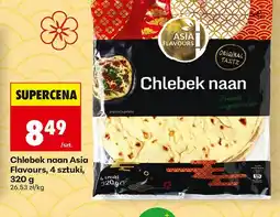 Biedronka Chlebek naan Asia Flavours oferta
