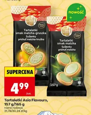 Biedronka Tartaletki smak matcha-gruszka Asia Flavours oferta