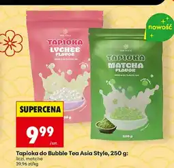 Biedronka Tapioka do Bubble Tea Asia Style o smaku liczi oferta