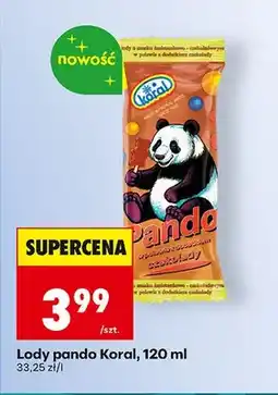 Biedronka Lody pando Koral oferta