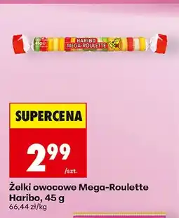 Biedronka Żelki owocowe Mega-Roulette Haribo oferta