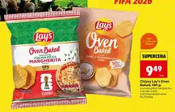 Biedronka Chipsy Lay's Oven Baked o smaku pizzy margherity oferta