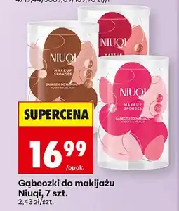 Biedronka Gąbeczki do makijażu Niuqi oferta