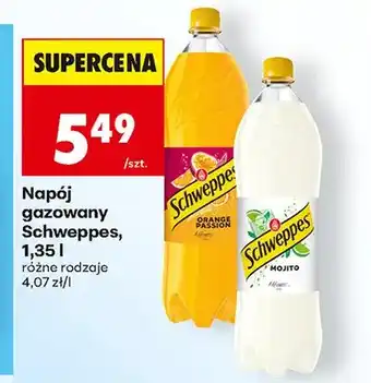 Biedronka Napój gazowany Schweppes Mojito oferta