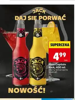 Biedronka Piwo Captain Jack Lemon Spritz oferta