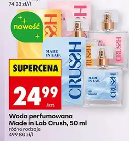 Biedronka Woda perfumowana Made in Lab Rush oferta