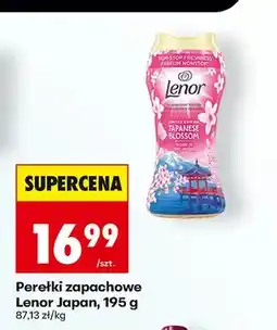 Biedronka Perełki zapachowe Lenor Japan oferta