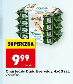 Biedronka Chusteczki nawilżane Dada Everyday 4-pak oferta
