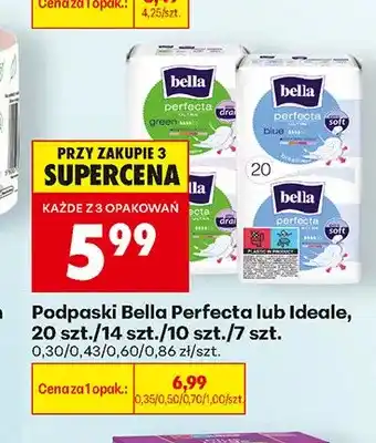 Biedronka Podpaski Bella Perfecta oferta