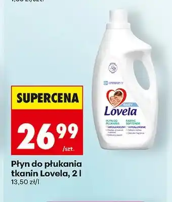 Biedronka Płyn do płukania tkanin Lovela oferta