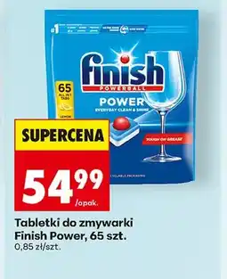 Biedronka Tabletki do zmywarki Finish Power oferta