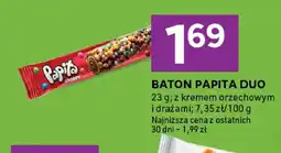 Stokrotka Baton Papita Duo z kremem orzechowym i drażami oferta