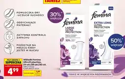 Biedronka Wkładki higieniczne Femina Large Ultra Protection oferta