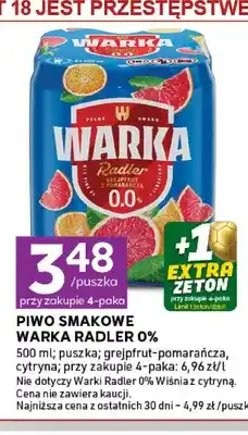 Stokrotka Piwo bezalkoholowe Warka Radler cytryna oferta