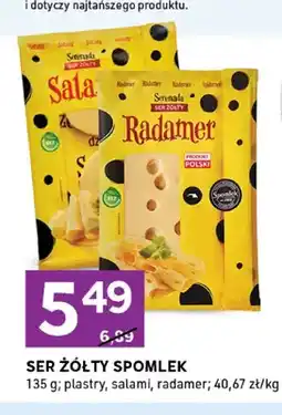 Stokrotka Ser żółty Serenada Salami plastry oferta