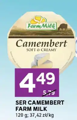 Stokrotka Ser Camembert Farm Milk oferta