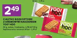 Stokrotka Ciastko biszkoptowe z kremowym nadzieniem Yoo! Hoo truskawkowe oferta