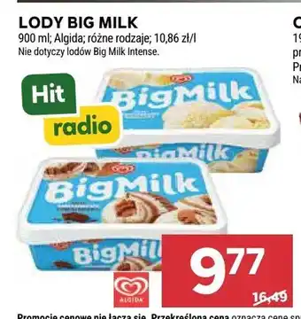 Lody Big Milk Algida