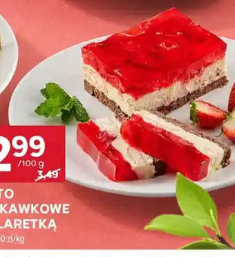 Stokrotka Ciasto truskawkowe z galaretką Bizon oferta